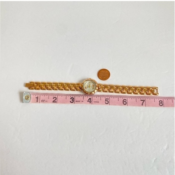 BlackHills Gold Watch Rose Gold‎ Band Pink Green Leaves Black Hills Womens main image 6